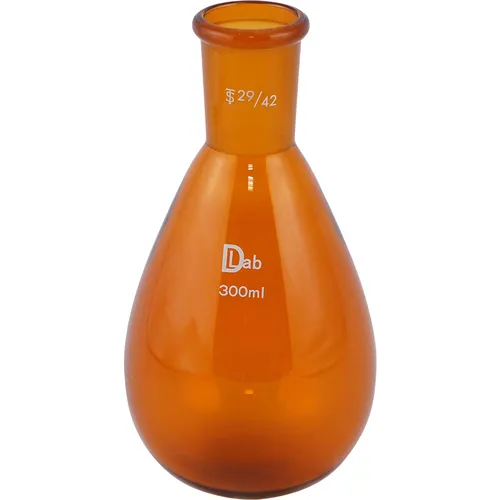 作为茄子烧瓶TS29/42茶300ml