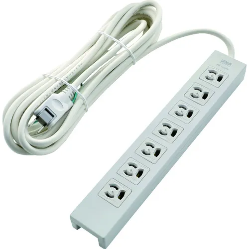 Trusco Power Strip 3P 7插座5m接地/磁性
