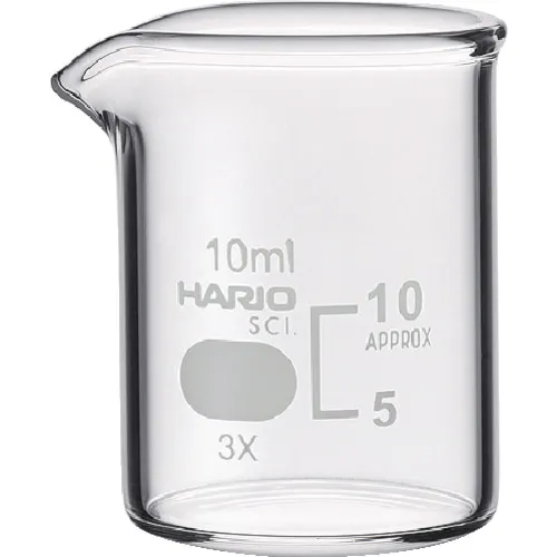 Hario烧杯，带有指南秤10毫升