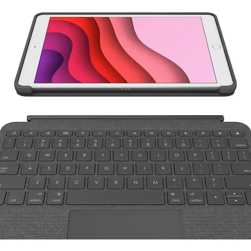 iPad的Logicol Combo Touch（第七代）键盘盒带有触控板