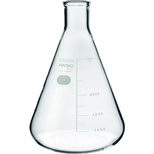 Hario Erlenmeyer烧瓶带指南量表5000ml