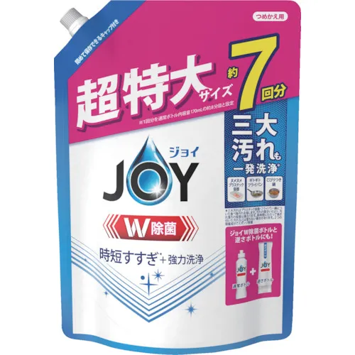 P＆G Joy W灭菌洗碗机补充超级910ml