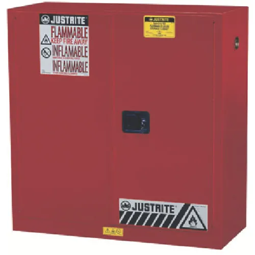 Just Light Safety柜自封型30加仑红色