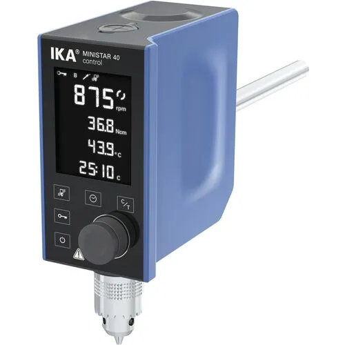 IKA电子控制的搅拌器Ministar 40控制
