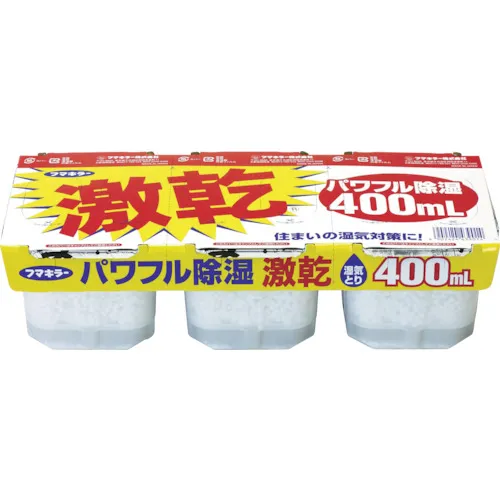 Fumakiller除湿和除臭剂超级干燥400毫升3件包