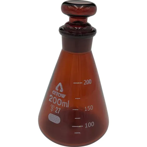 作为共同侧Erlenmeyer烧瓶200ml