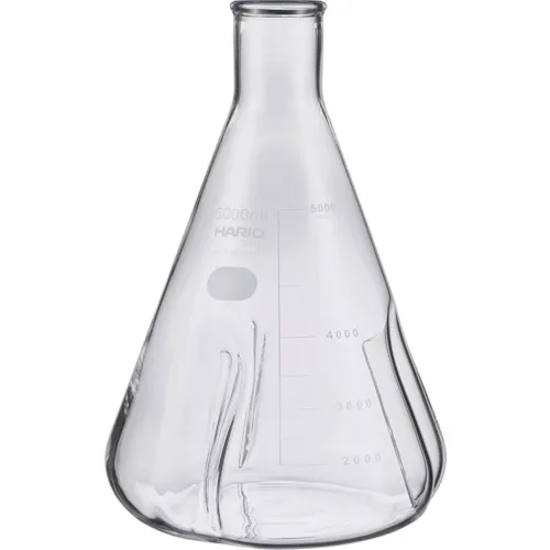 Hario Erlenmeyer烧瓶和挡板5000ml