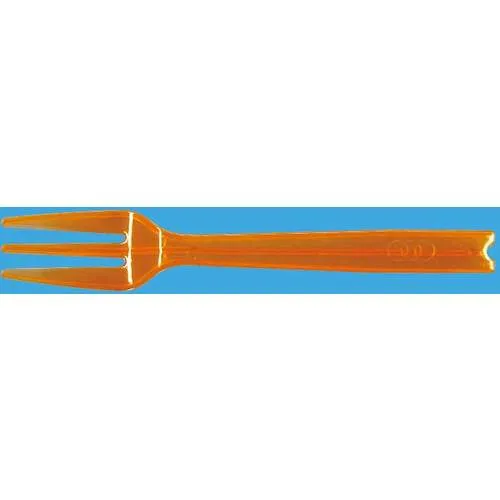 Daikoku Mini Fork＃90透明橙色5件100件