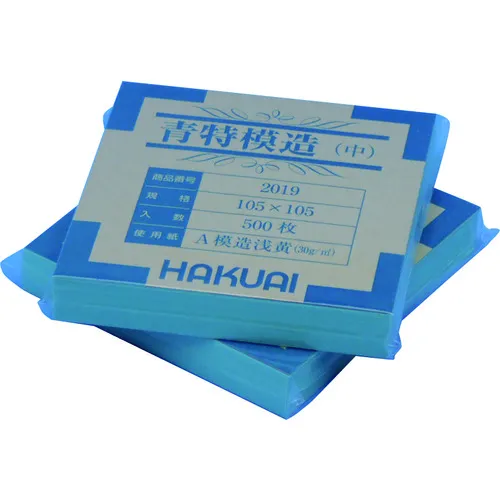 TGK药品包装纸蓝色特殊模仿中105 x 105毫米500张
