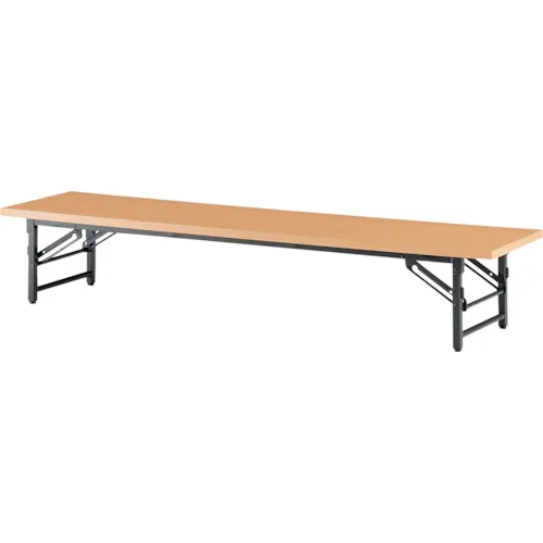 Trusco折叠表1800x450xh330纯树