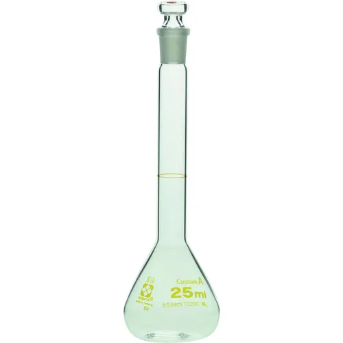 Sibata体积烧瓶自定义A 25毫升
