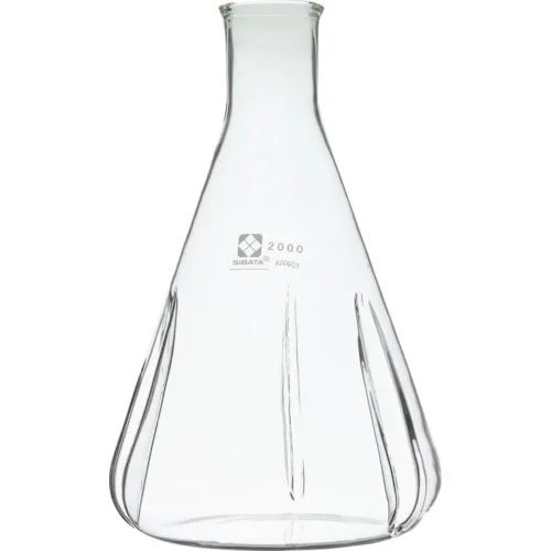 Sibata用挡板摇动Erlenmeyer亚麻2000ml