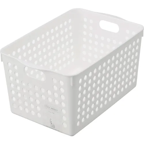 Inomato Stock Basket Deep White