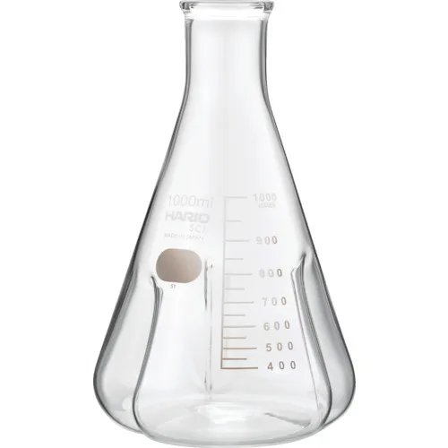 Hario 1000ml Erlenmeyer烧瓶和挡板