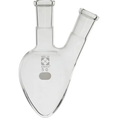 ＳＩＢＡＴＡ　ＳＰＣ二口梨形フラスコ　ＳＰＣ－１５　５０ｍＬ