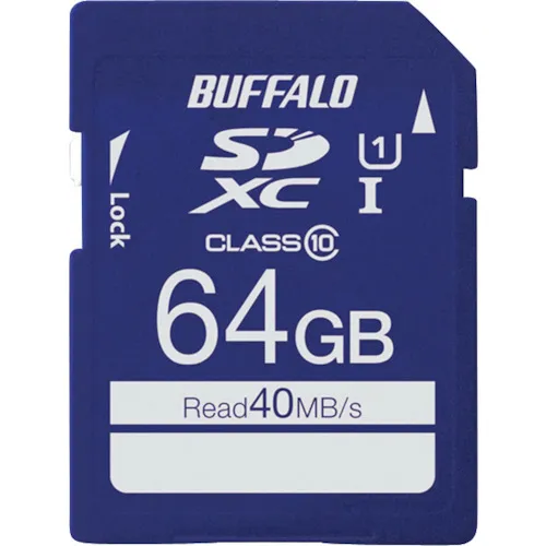 Buffalo UHS-I Class1 SDXC卡64GB