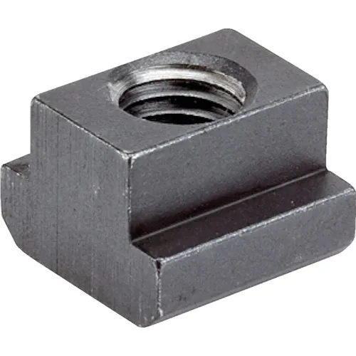 Halder t-nut DIN 508 T槽宽度16强度类10黑色染料孔外径M10