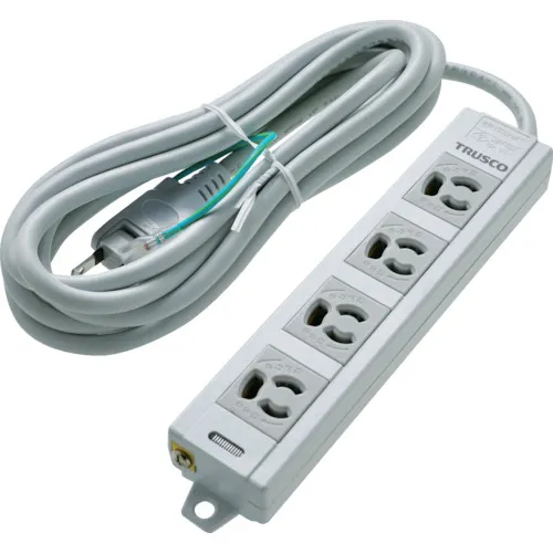 Trusco Power Strip 3P 4个插座3m地球/磁铁包括