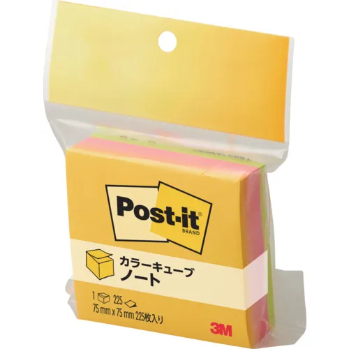 3M Post-It 75x75mm 225张5颜色