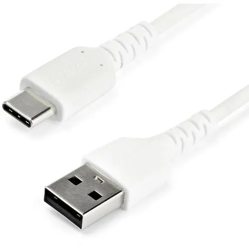 Startech USB 2.0电缆/1M/type-A-type-C/480Mbps/雄性/白色/type C- A
