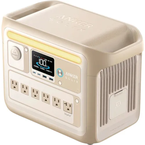 Anker便携式电源SOLIX C1000便携式电站米色