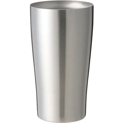 绿布真空不锈钢玻璃器450ml
