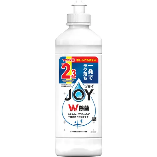 P＆G餐具洗涤剂欢乐w灭菌，清爽略微香气，并加上300毫升的帽子
