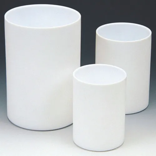 氟化学氟树脂（PTFE）圆柱容器薄300cc