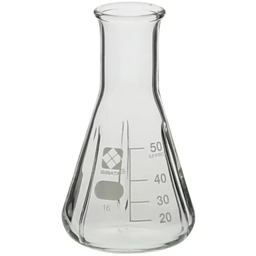 Sibata Erlenmeyer烧瓶带挡板50ml 10件