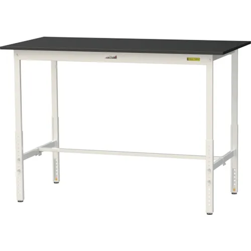 Yamatech Lab Series实验表实验表高度调整类型化学级顶部W1500 x D750 x H900-1200黑色/丝滑白色