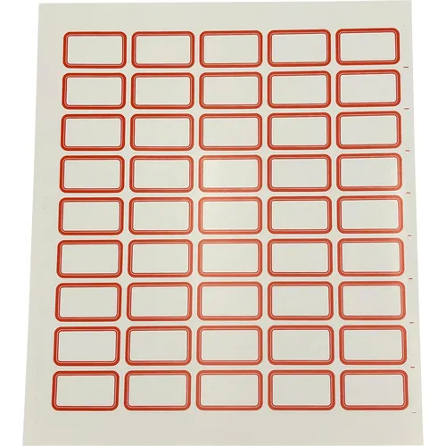 作为Takulabel Red Oval 315张