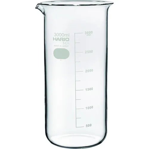 Hario高烧杯，具有近似图形3000ml