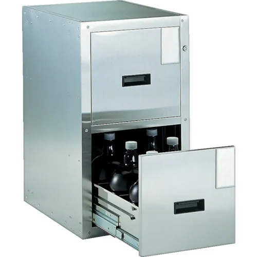 [停产] Trusco地震化学存储455x600xh800 2层抽屉类型