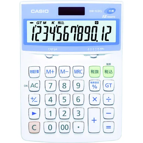 Casio计算器（抗菌，SIAA注册模型）