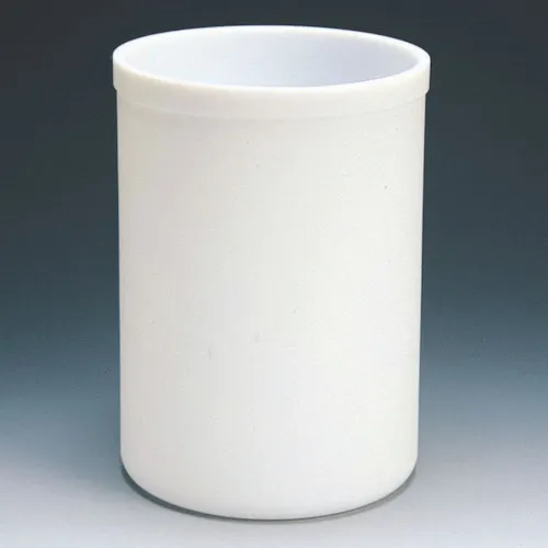氟化学氟树脂（PTFE）圆柱容器带盖3L