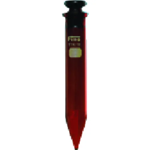 TGK- 100H 10瓶透明的常见沉积管，没有10毫升茶