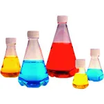 TGK Erlenmeyer烧瓶灭菌500ml PETG 12件