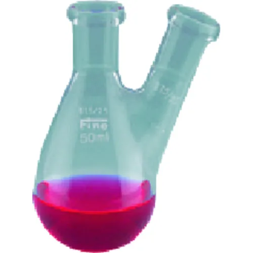 TGK细透明公共两种耐用的茄子烧瓶100ml 24-15