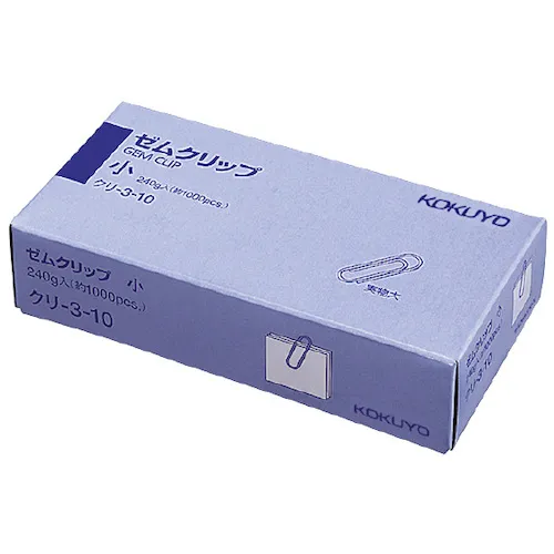 Kokuyo Zem夹子小23mm。 1000件清洁3-10