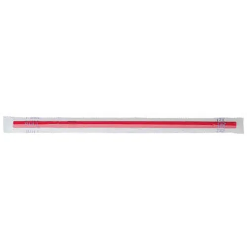 Artnap Flex Straw Film单独包装500件红色商业用途