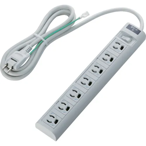 Elecom ROHS符合OA TAP 3P 7包闪电守卫2m灰色