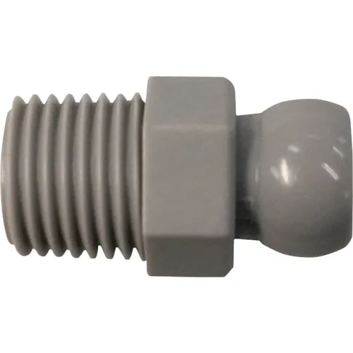 Nikki冷却液系统1/4连接器灰色PT1/4 10pcs