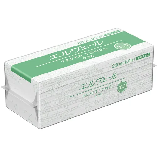 ElièreElvere纸巾ECO双重200对400张