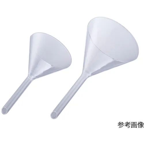 作为硬玻璃倾斜的漏斗45mm