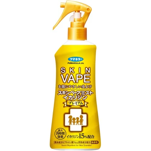 Fumakiller驱虫剂喷雾皮肤vape mistoichikaridine Premium 200ml