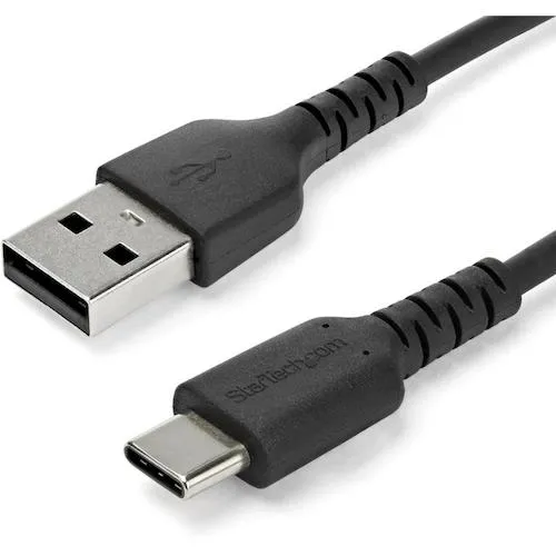 Startech USB电缆/AC/1M/USB 2.0/480Mbps/高耐用性/男性/BK