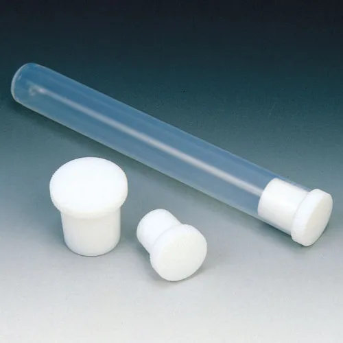 Fluoron Chemical PFA试管PTFE插头5cc和10cc Common