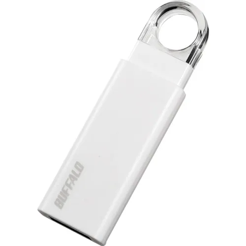带有自动返回机制的水牛诺克斯幻灯片USB 3.1（gen1） / usb 3.0兼容USB内存16GB白色