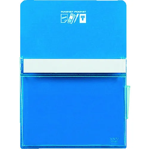 Kokuyo磁性口袋B5 150 x 187mm蓝色Mac-501nb
