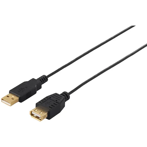 布法罗USB 2.0扩展电缆（a至a）纤细的1m黑色